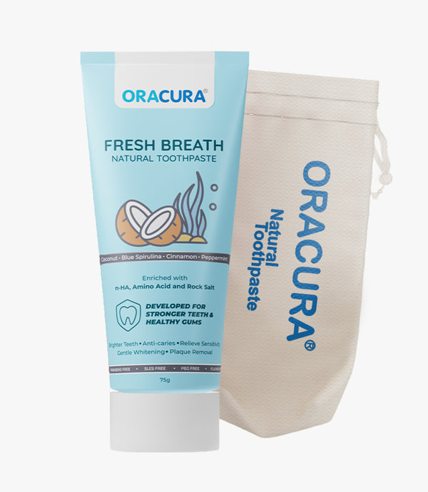 ORACURA Fresh Breath Natural Toothpaste (Coconut)