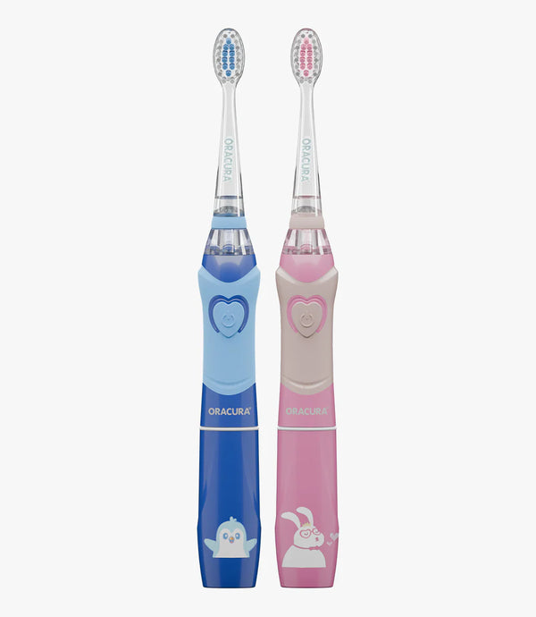 Kid-Friendly Combo KSB100 Kids Sonic Electric Toothbrush