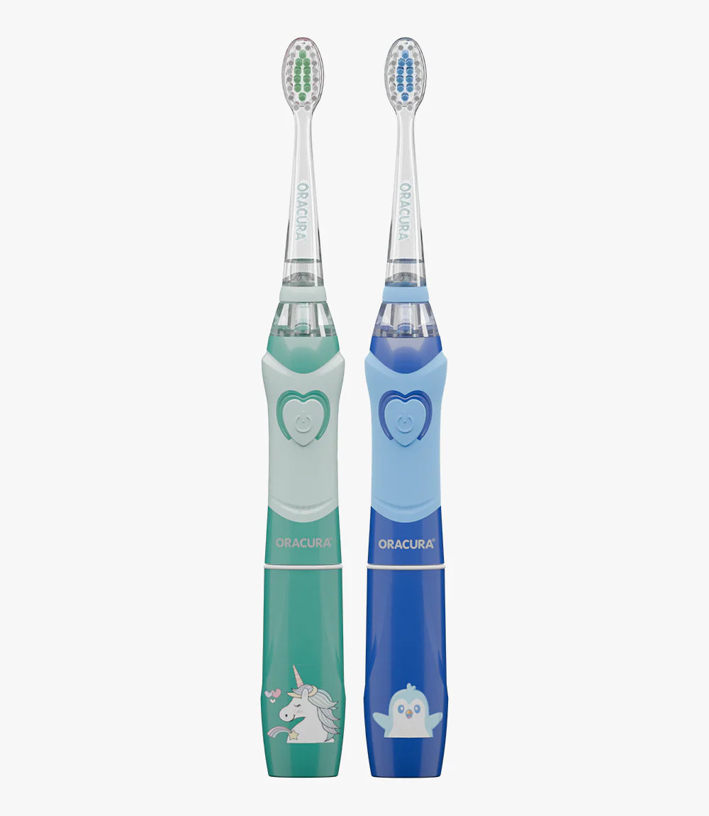 Kid-Friendly Combo KSB100 Kids Sonic Electric Toothbrush