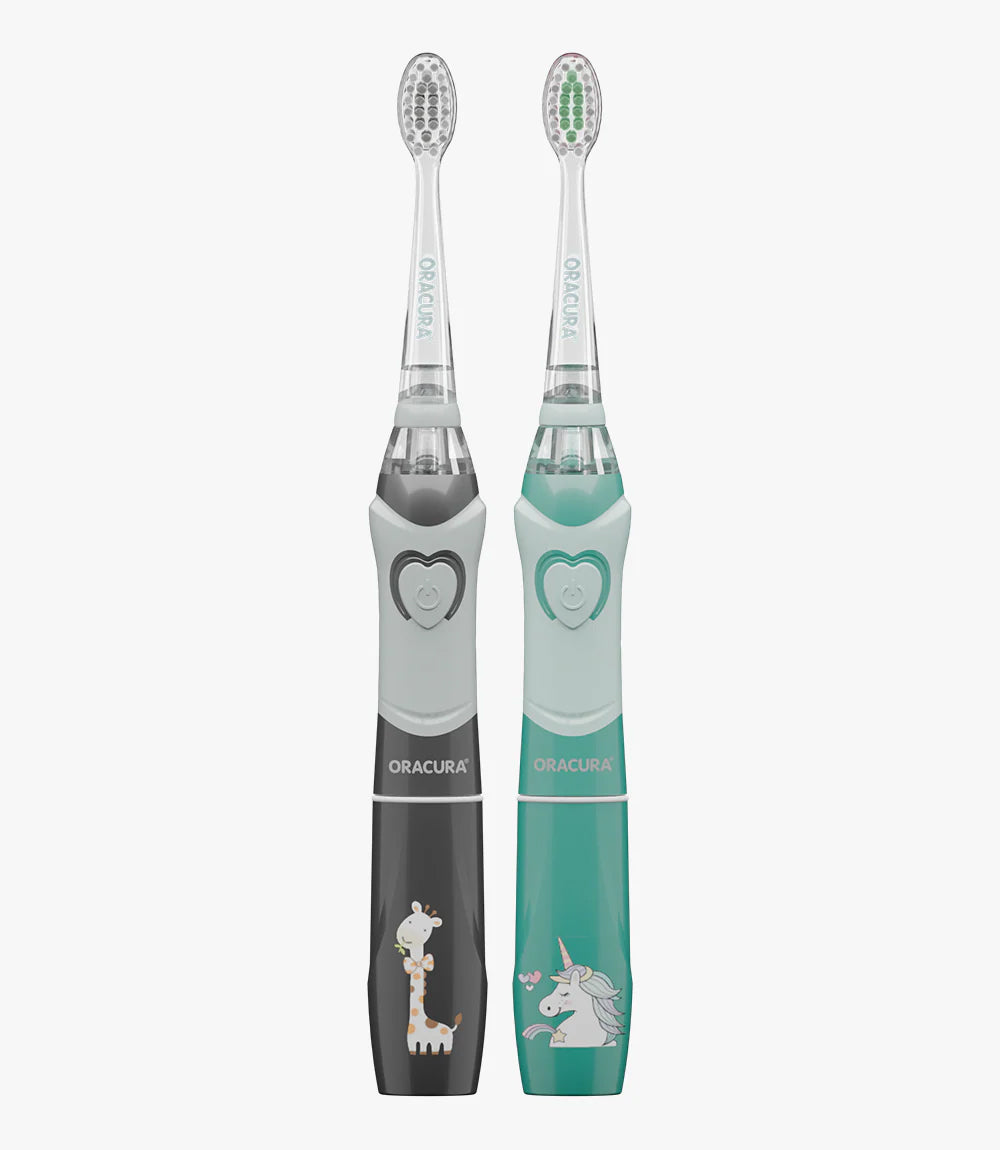 Kid-Friendly Combo KSB100 Kids Sonic Electric Toothbrush