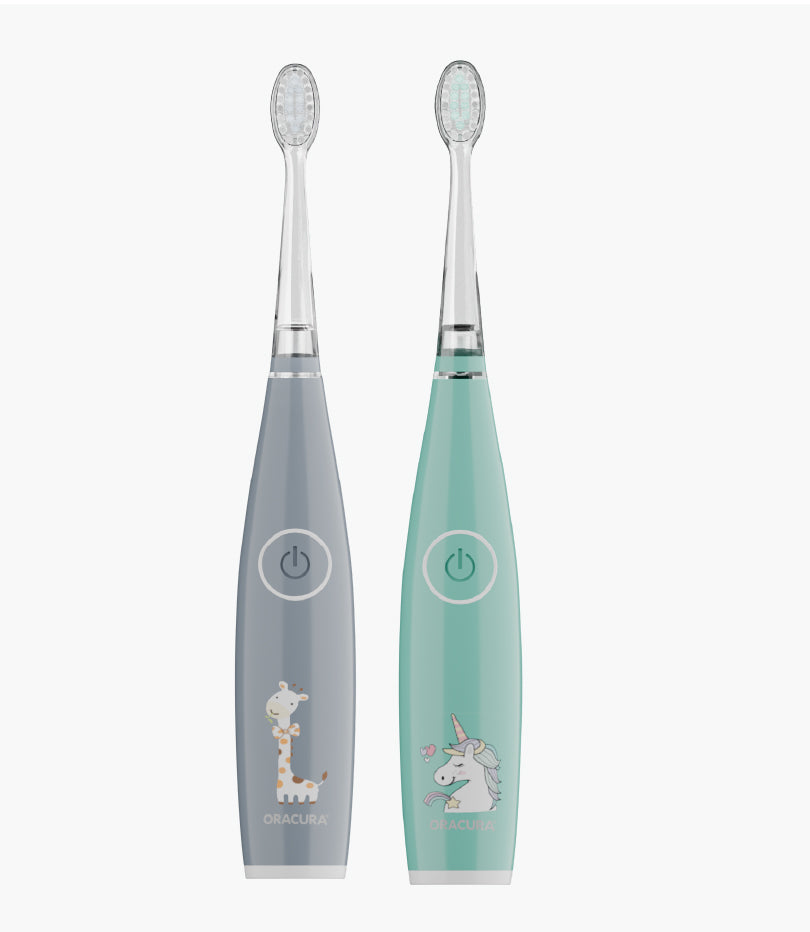 Twin Kid Combo KSB200 KidsCare Sonic Rechargeable Electric Toothbrush