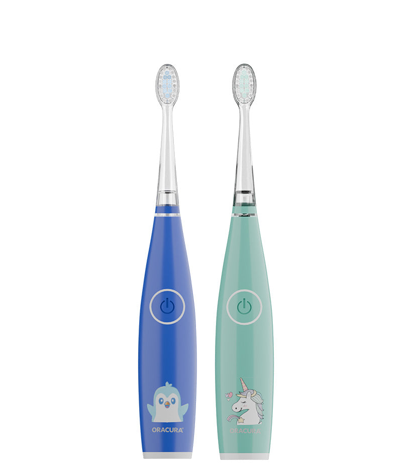 Twin Kid Combo KSB200 KidsCare Sonic Rechargeable Electric Toothbrush