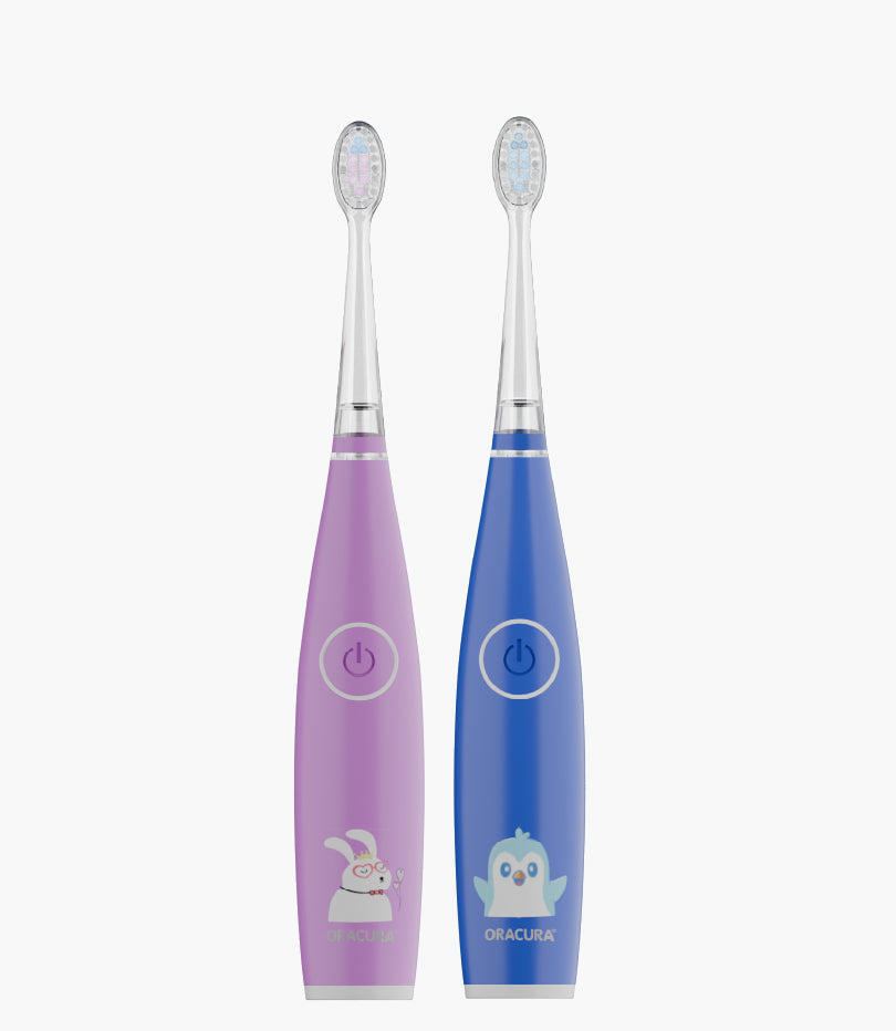 Twin Kid Combo KSB200 KidsCare Sonic Rechargeable Electric Toothbrush
