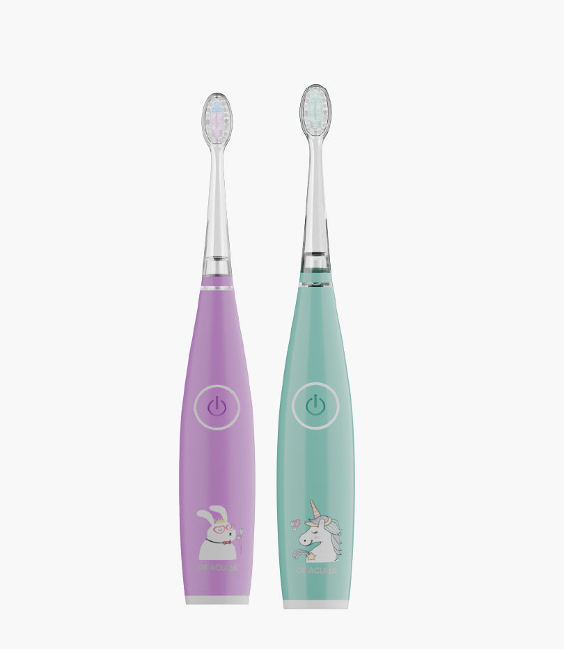 Twin Kid Combo KSB200 KidsCare Sonic Rechargeable Electric Toothbrush