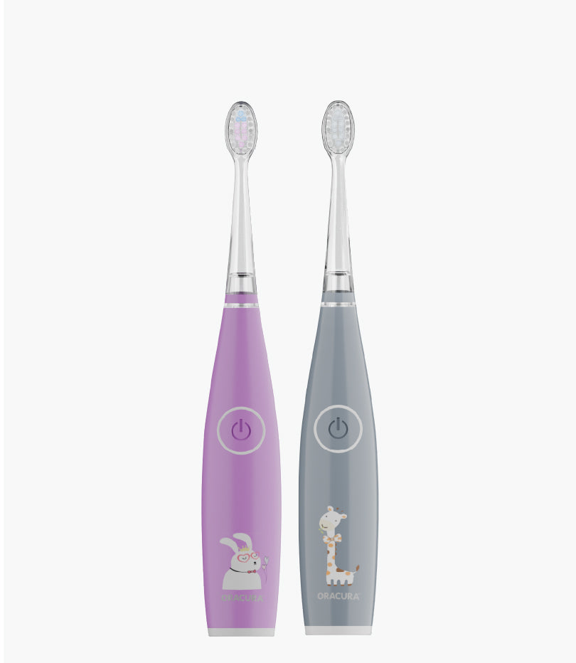 Twin Kid Combo KSB200 KidsCare Sonic Rechargeable Electric Toothbrush