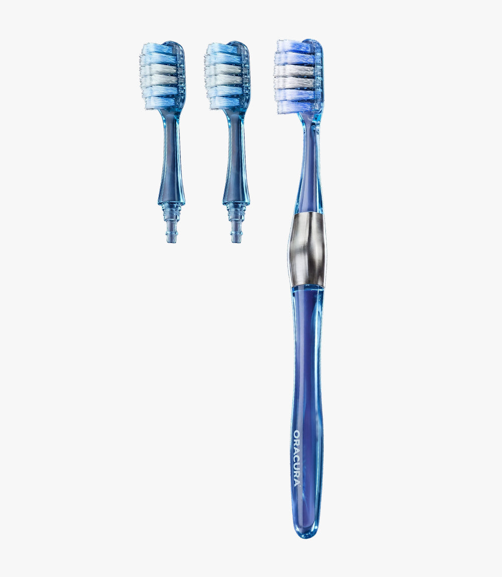MB100 Replaceable Brushheads Manual Toothbrush