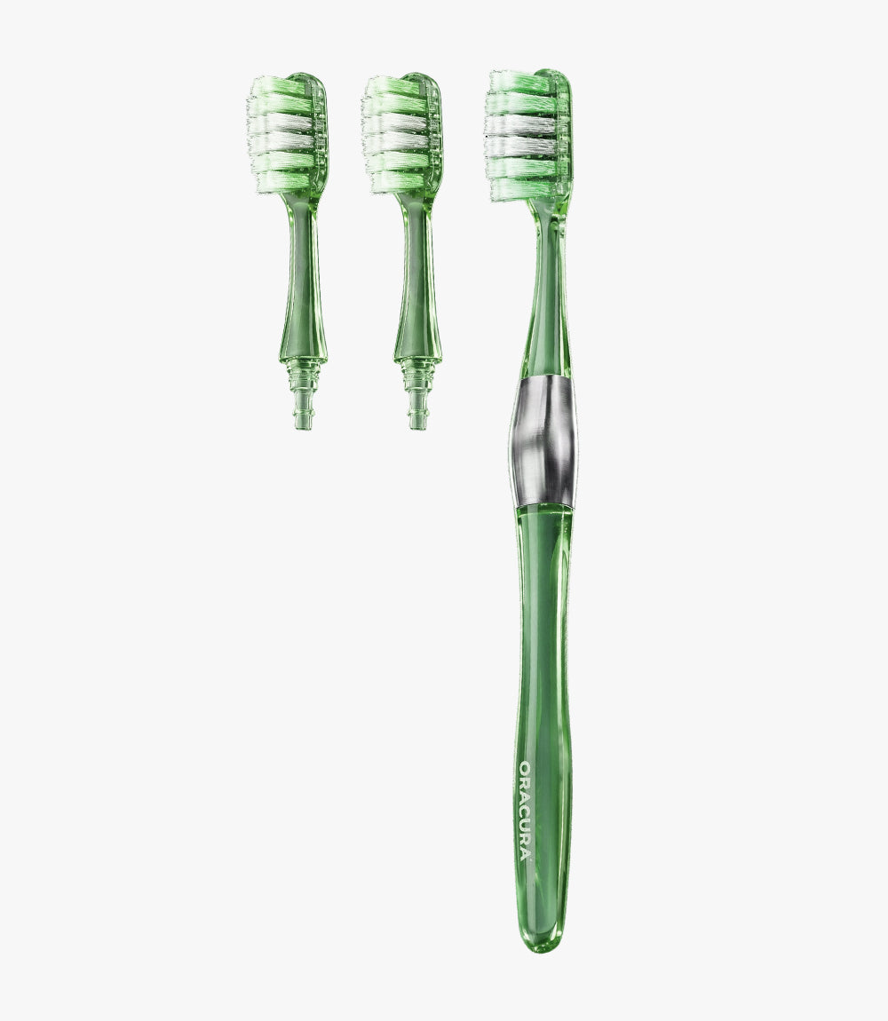 MB100 Replaceable Brushheads Manual Toothbrush
