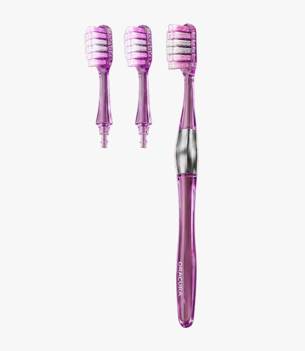 MB100 Replaceable Brushheads Manual Toothbrush