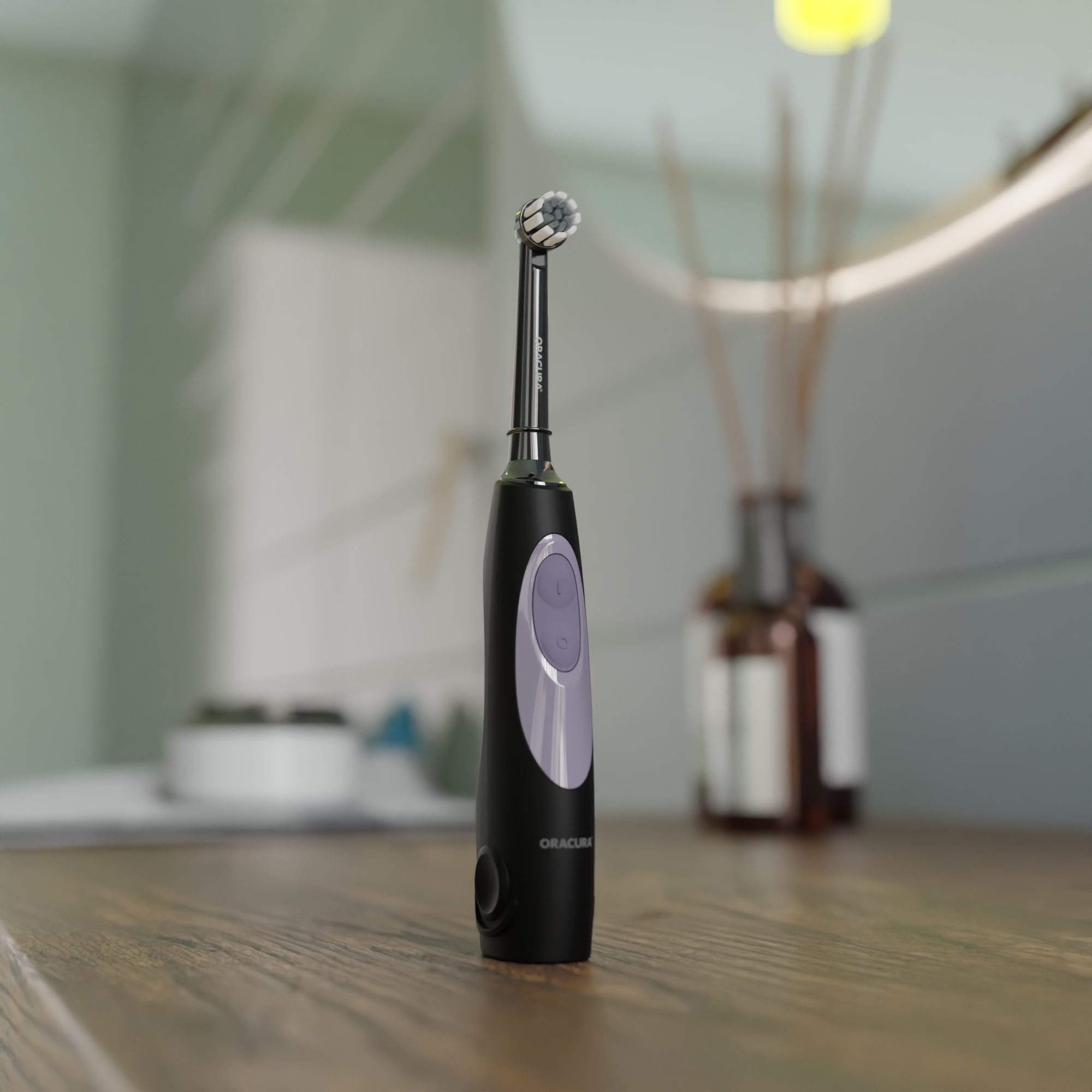 Spin Duo of OB100 Battery-Operated Electric Toothbrush & Natural Toothpaste Combo