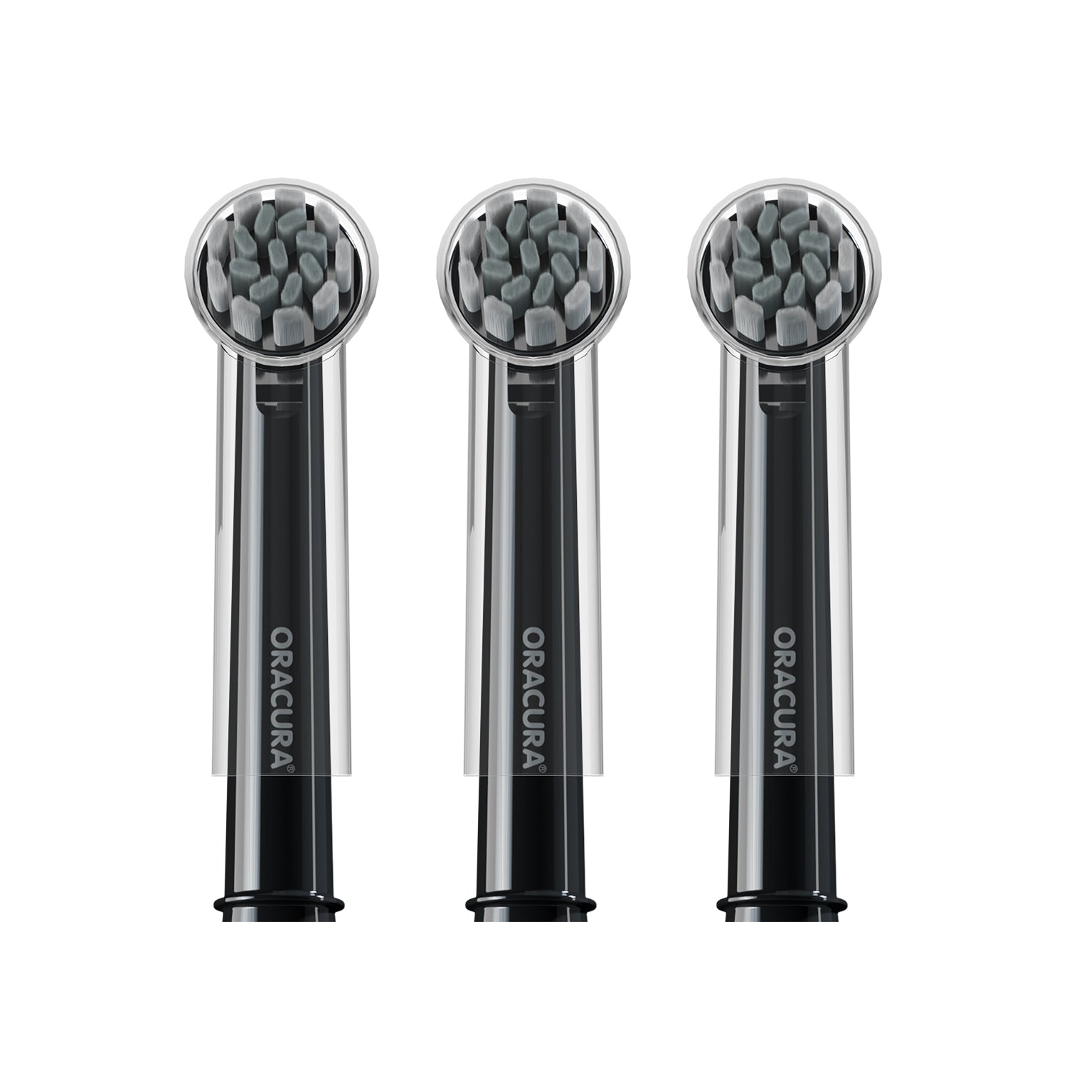 Oscillating Brush Heads with Cap – Pack of 3 for OB100 / OB200