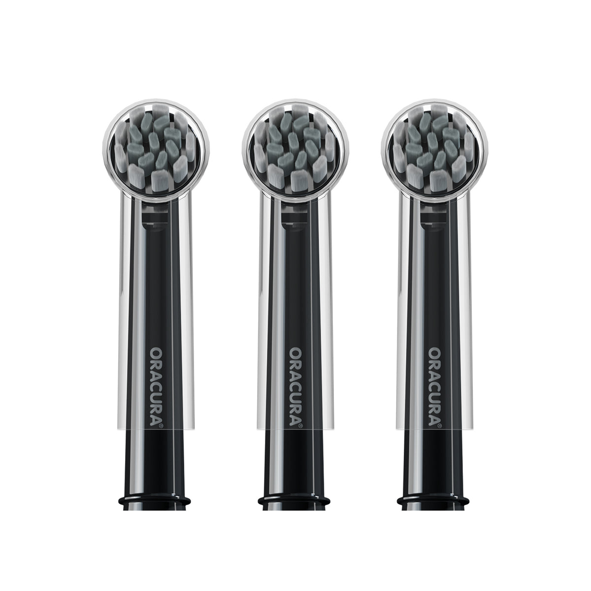 Oscillating Brush Heads with Cap – Pack of 3 for OB100 / OB200