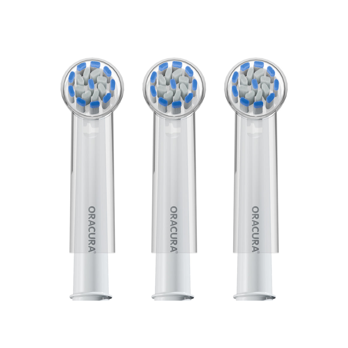 Oscillating Brush Heads with Cap – Pack of 3 for OB100 / OB200
