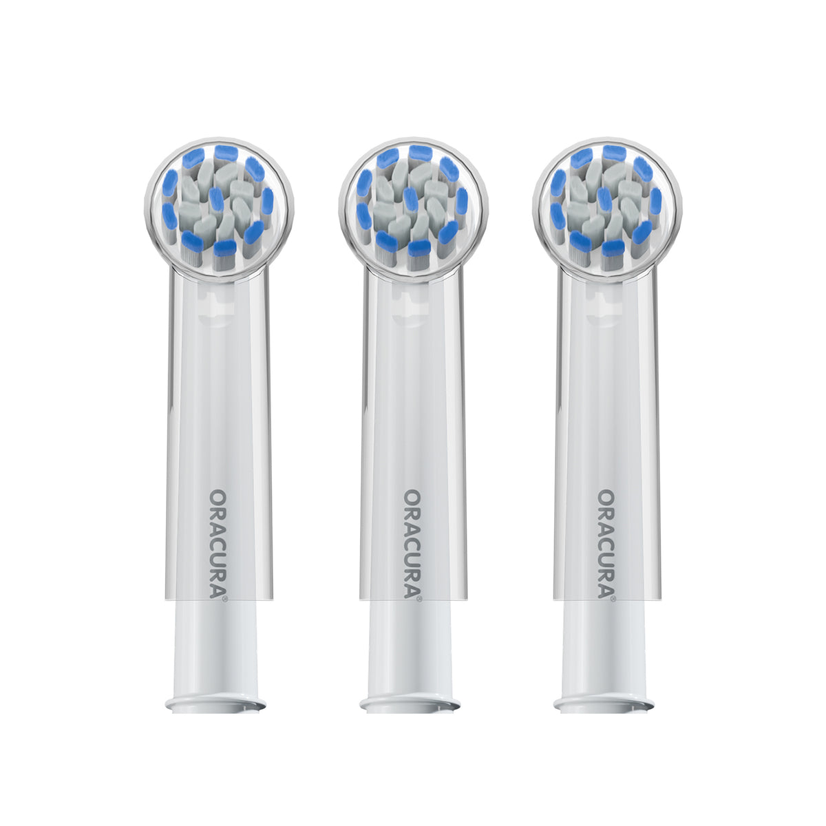 Oscillating Brush Heads with Cap – Pack of 3 for OB100 / OB200