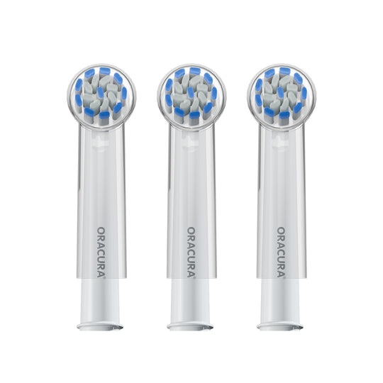 Oscillating Brush Heads with Cap – Pack of 3 for OB100 / OB200