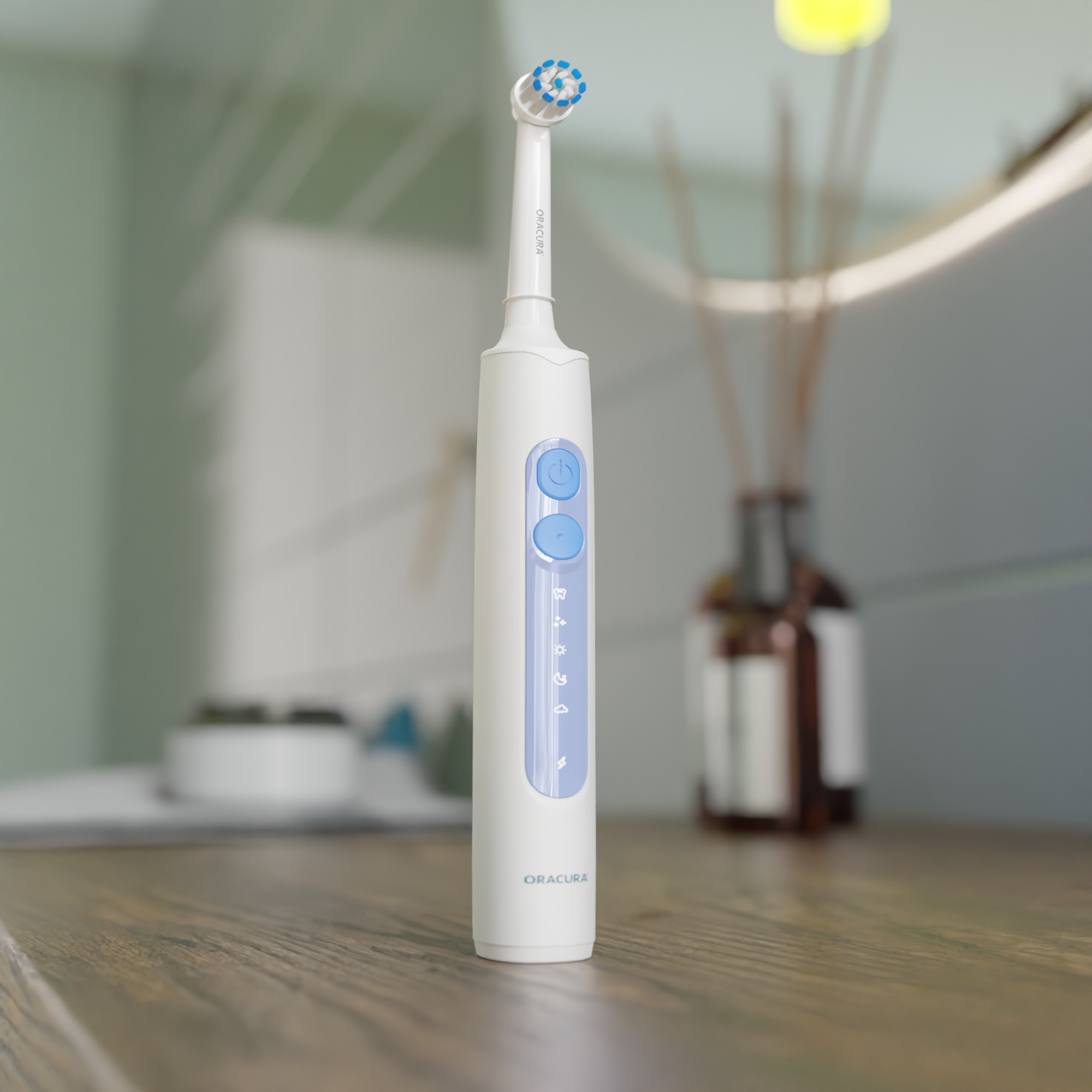 Spin Duo of OB200 Rechargeable Electric Toothbrush & Natural Toothpaste Combo