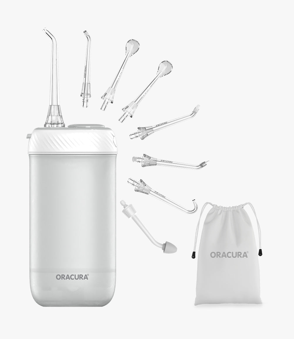 ORACURA Rechargeable & Compact Water Flosser OC180 | Powerful