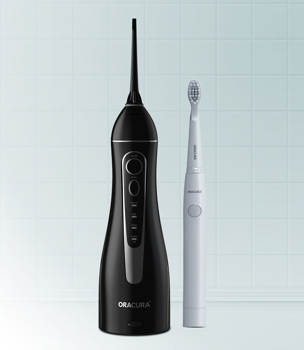 Combo Water Flosser® OC200 LITE & Sonic LITE Electric Battery-Powered Toothbrush SB100