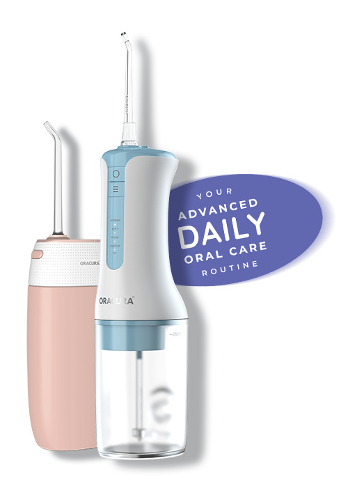 Oracura® Water Flosser®,  Your Advanced Daily Oral Care Routine