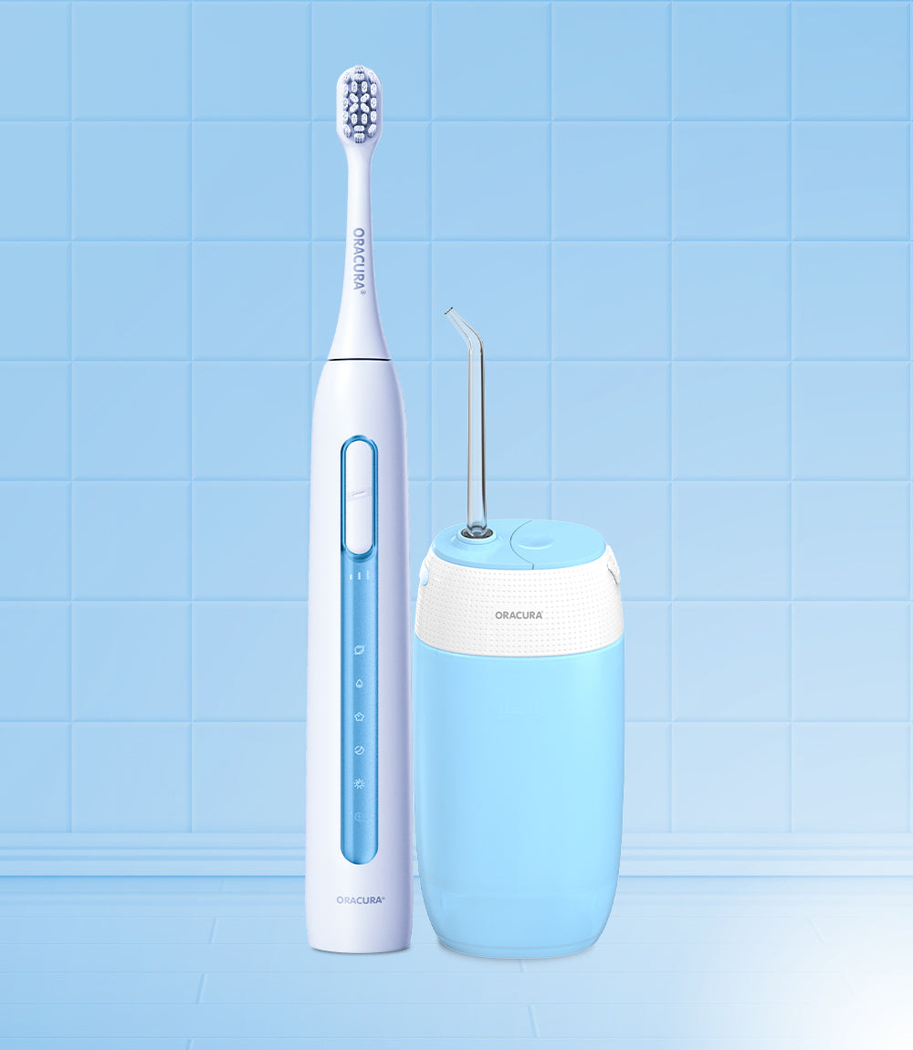 Combo Water Flosser® OC400 & Sonic Smart Electric Rechargeable Toothbrush SB300
