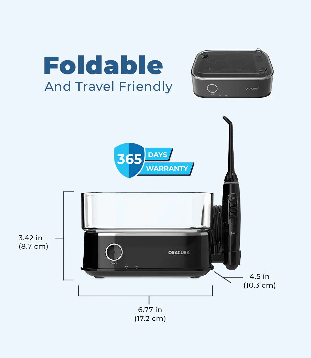 OC450 LITE Countertop Smart Water Flosser + Travel Pouch (Not for Sale)