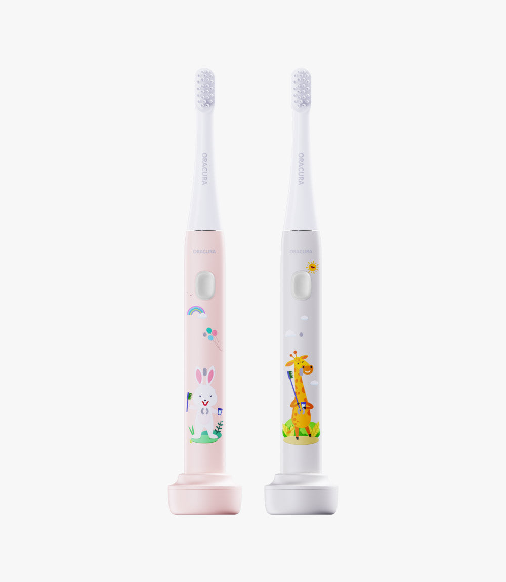 Kid-Friendly Combo KSB200 Kids Sonic Rechargeable Electric Toothbrush