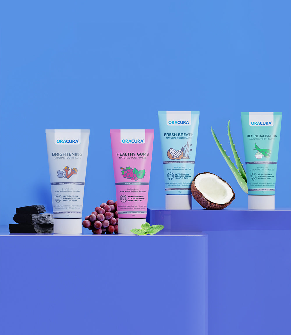 ORACURA Fresh Breath Natural Toothpaste (Coconut)