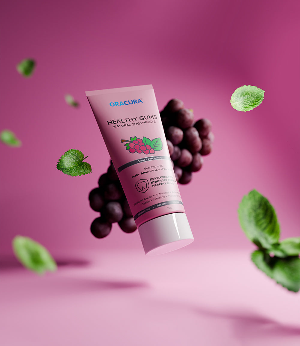 ORACURA Healthy Gums Natural Toothpaste (Grapes)