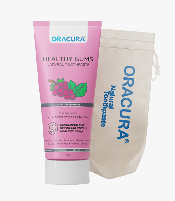 ORACURA Healthy Gums Natural Toothpaste (Grapes)