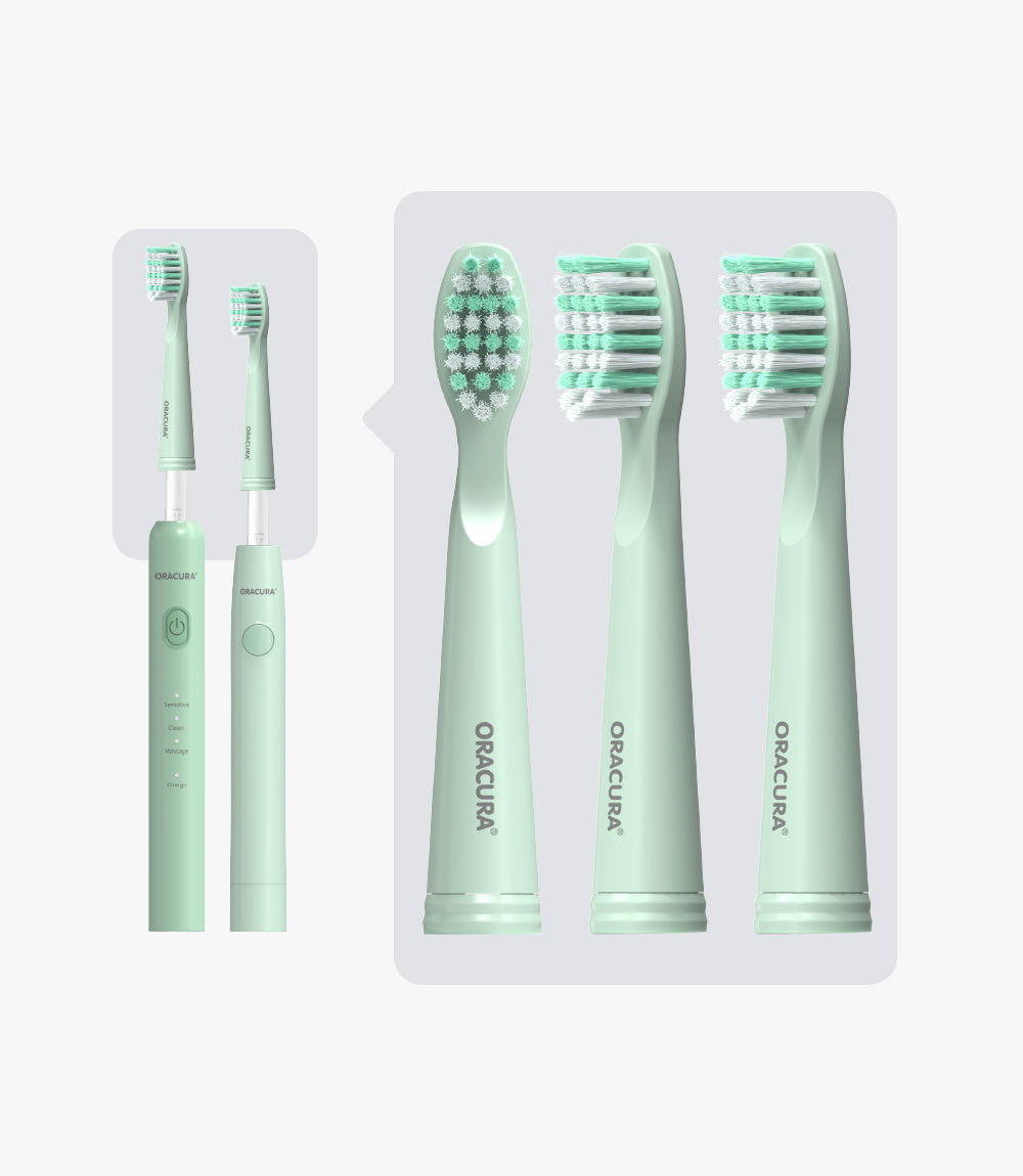 Sonic Lite Electric Toothbrush Heads For SB100 & SB200 (Pack of 3)