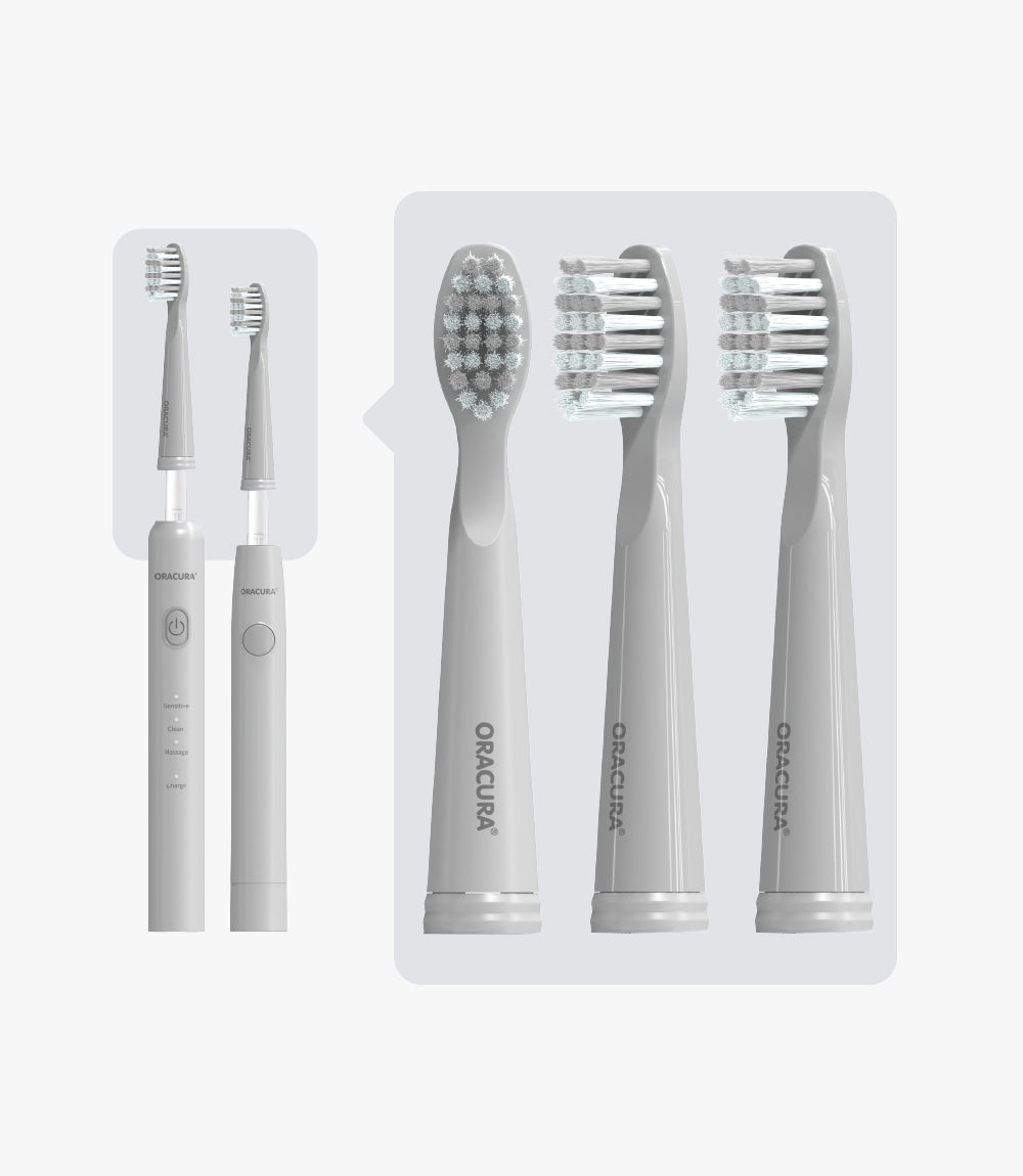 Sonic Lite Electric Toothbrush Heads For SB100 & SB200 (Pack of 3)