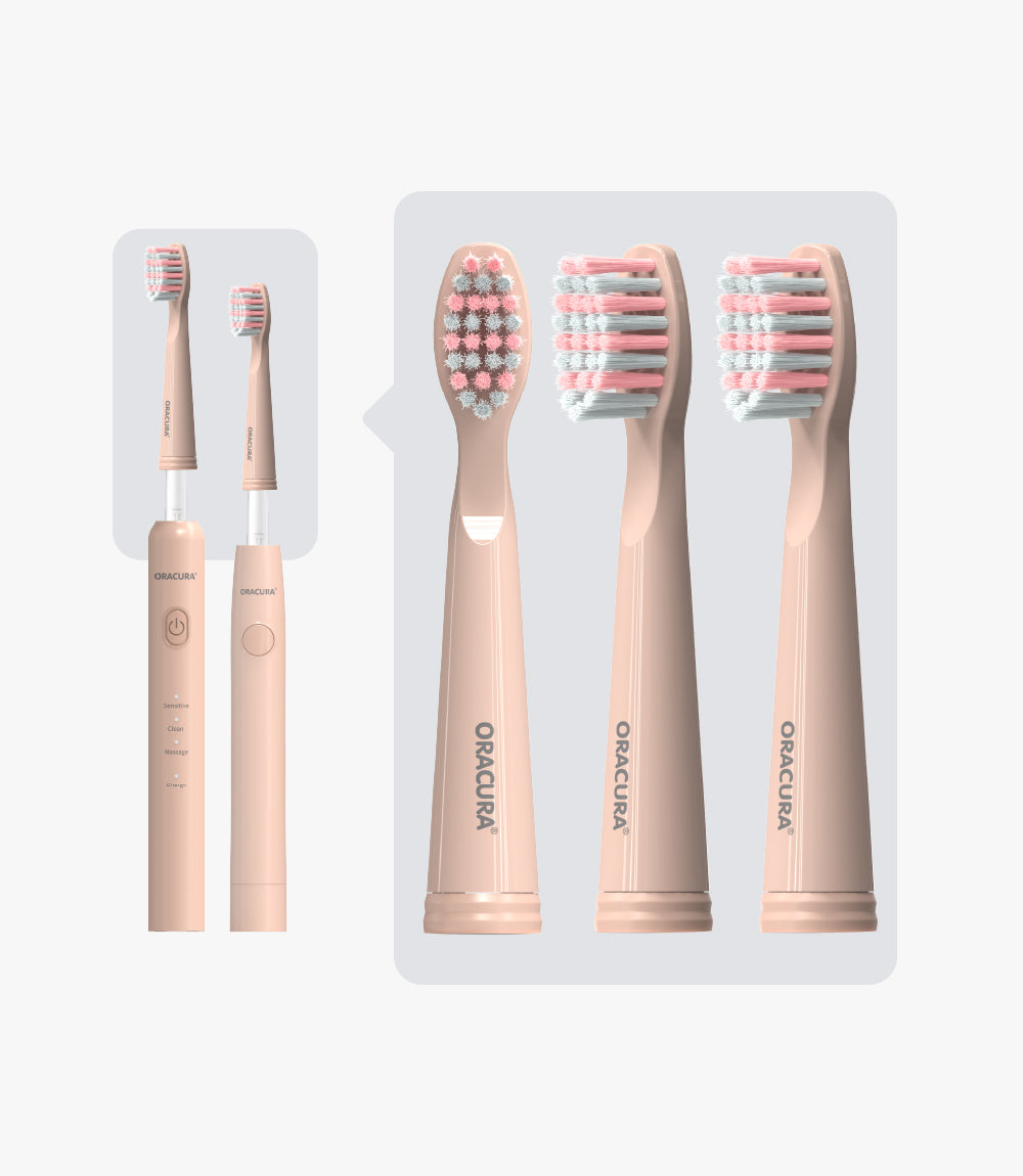 Sonic Lite Electric Toothbrush Heads For SB100 & SB200 (Pack of 3)