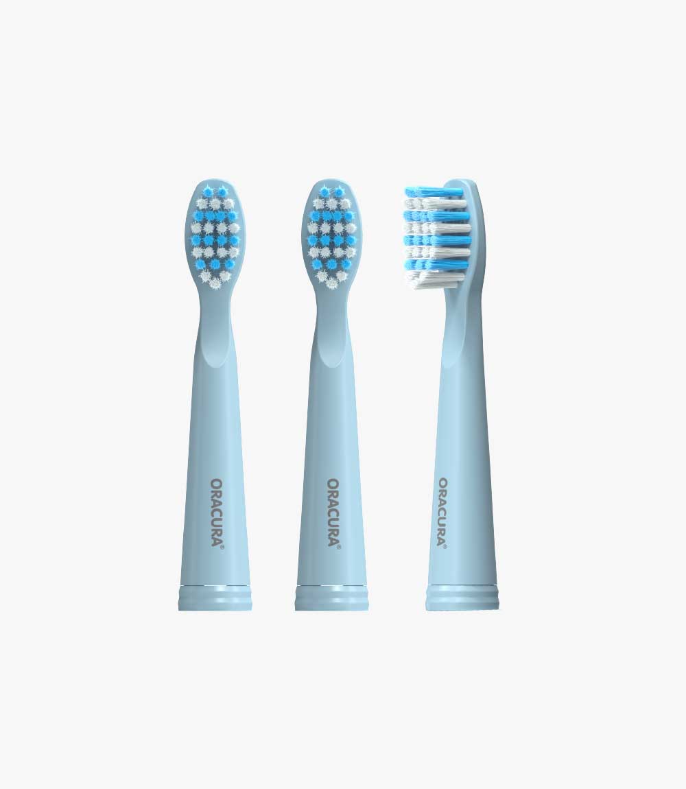 Sonic Lite Electric Toothbrush Heads For SB100 & SB200 (Pack of 3 Brush Heads)