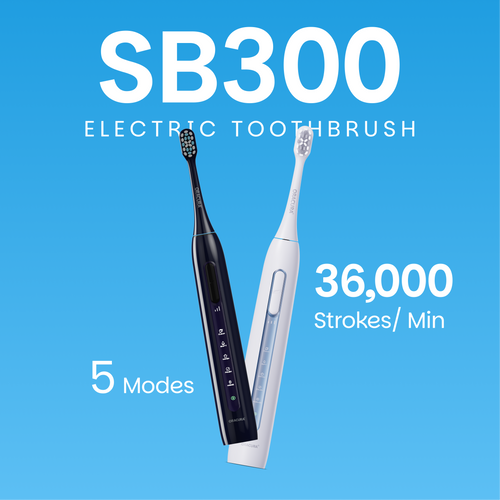 SB300 Sonic Smart Electric Rechargeable Toothbrush – hero
