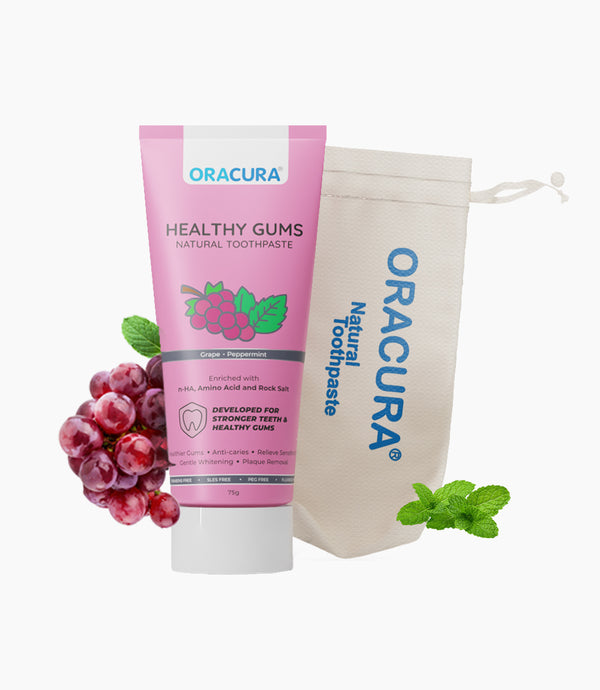 ORACURA Healthy Gums Natural Toothpaste (Grapes)