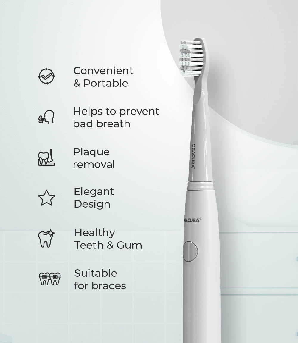 SB100 Sonic Lite Electric Battery Operated Toothbrush SP