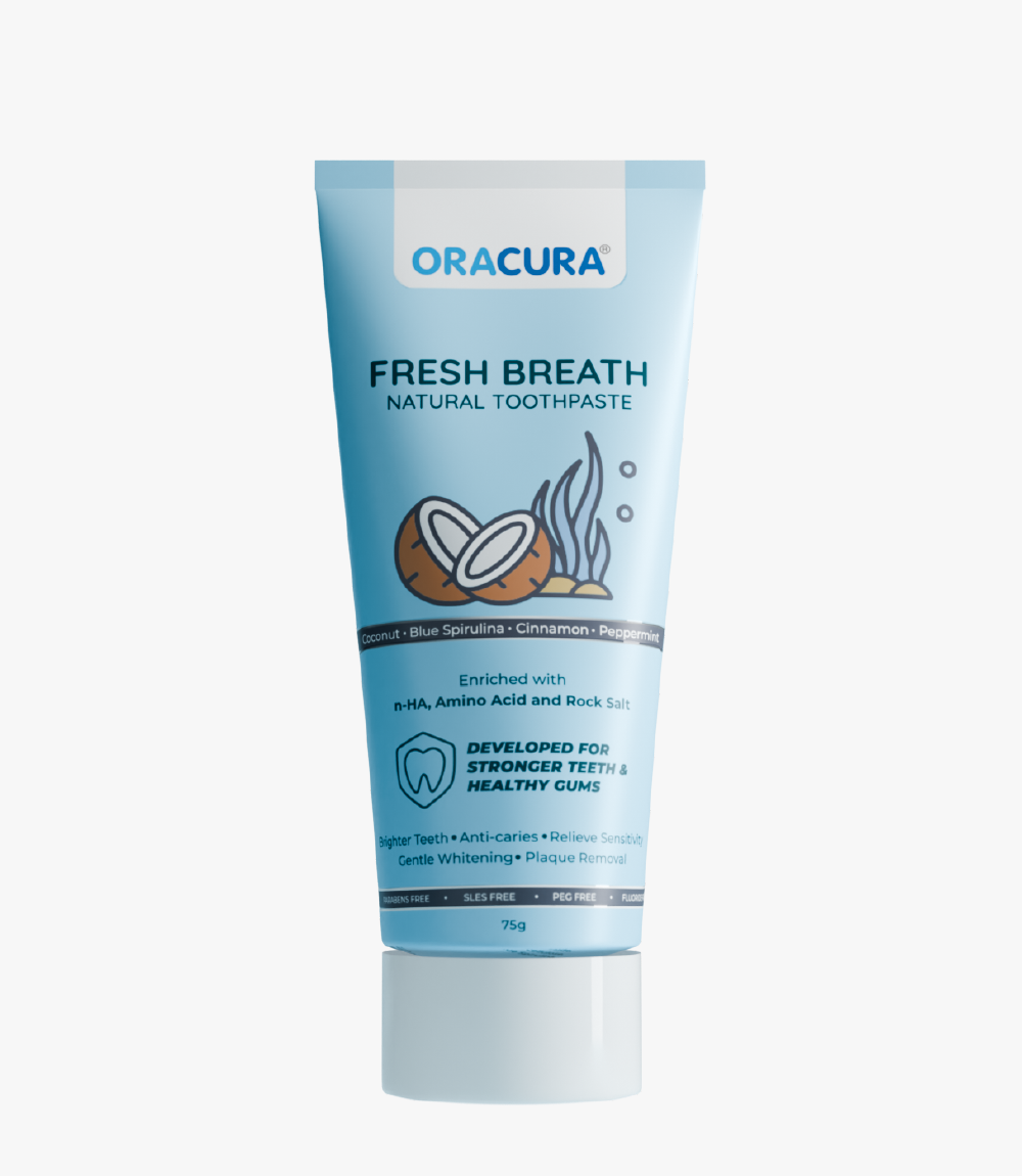 ORACURA Fresh Breath Natural Toothpaste (Coconut)