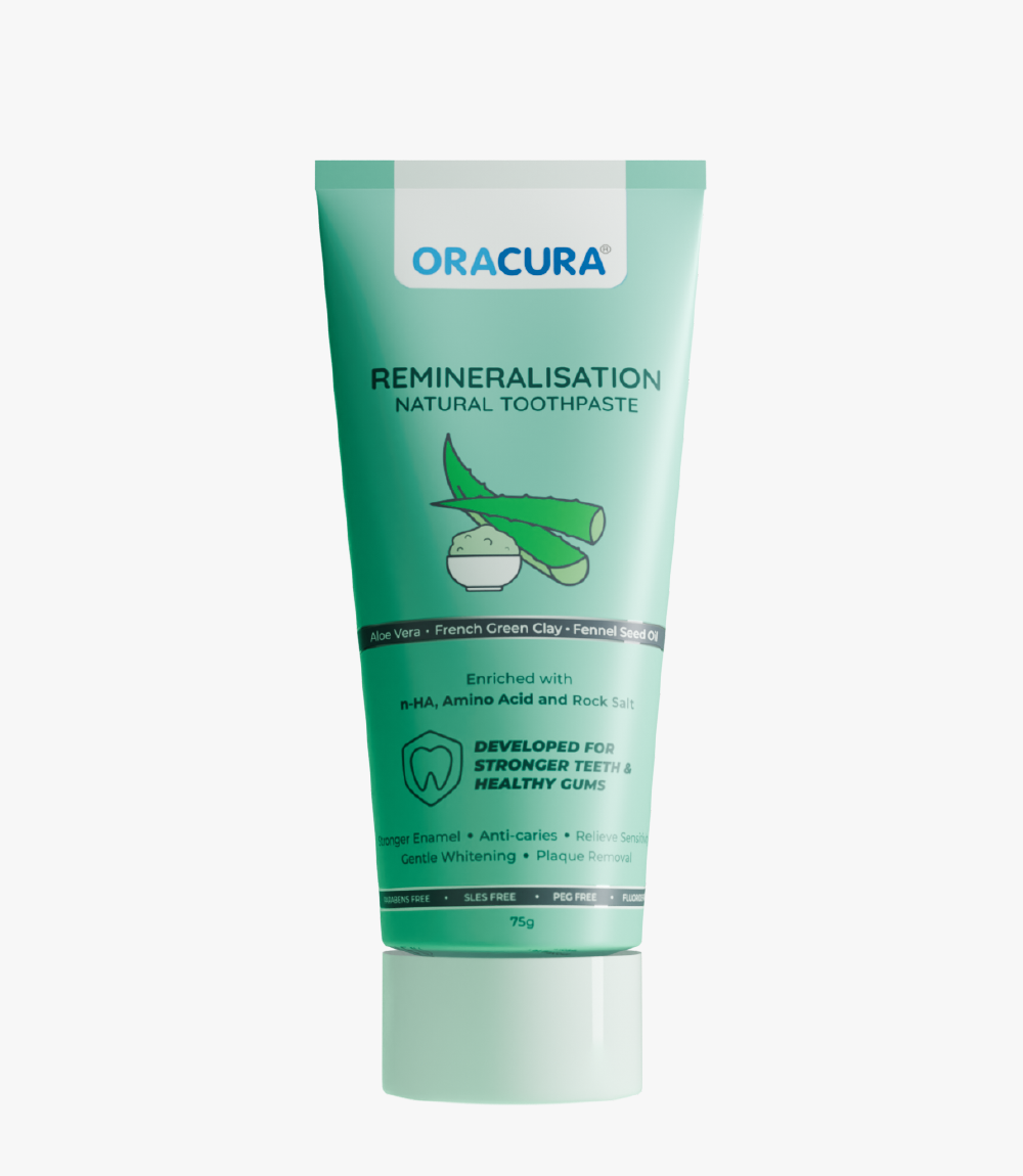 ORACURA Remineralisation Natural Toothpaste (Aloe Vera)