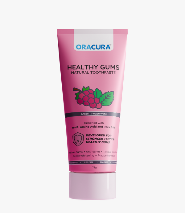 ORACURA Healthy Gums Natural Toothpaste (Grapes)
