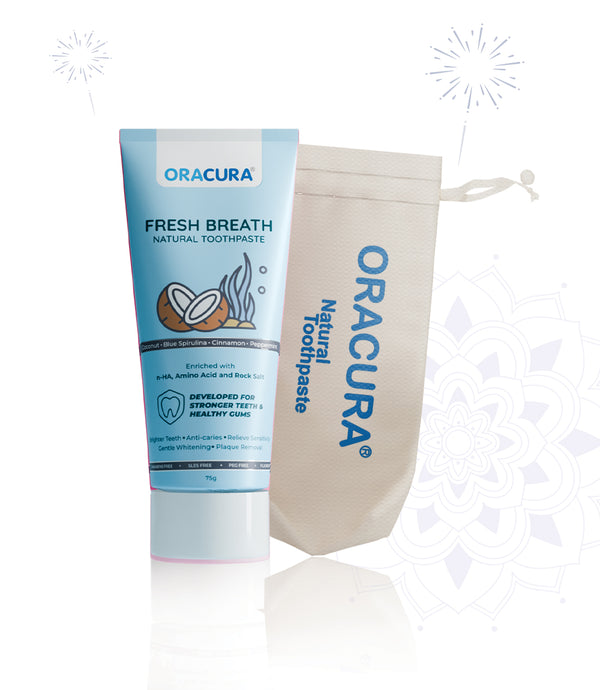 ORACURA Fresh Breath Natural Toothpaste (Coconut)