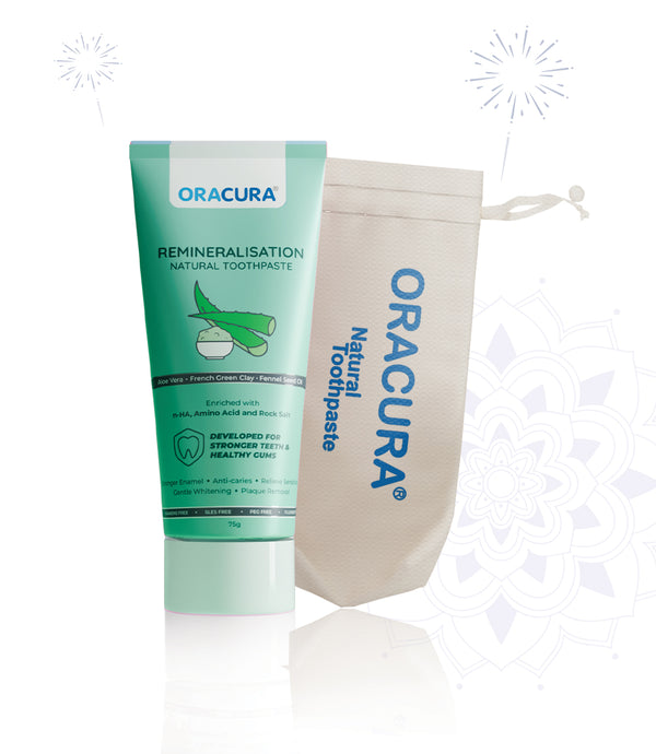 ORACURA Remineralisation Natural Toothpaste (Aloe Vera)
