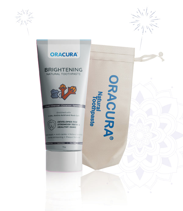 ORACURA Brightening Natural Toothpaste (Charcoal)