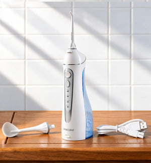 OC200 Optimal Care Water Flosser – White – 01
