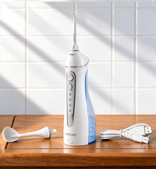 OC200 Optimal Care Water Flosser – White – 01