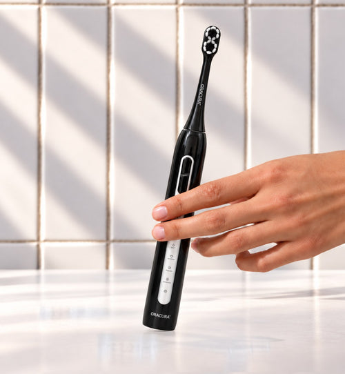 SB300 Sonic Smart Electric Rechargeable Toothbrush – Black – 01