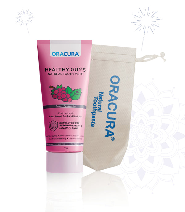 ORACURA Healthy Gums Natural Toothpaste (Grapes)