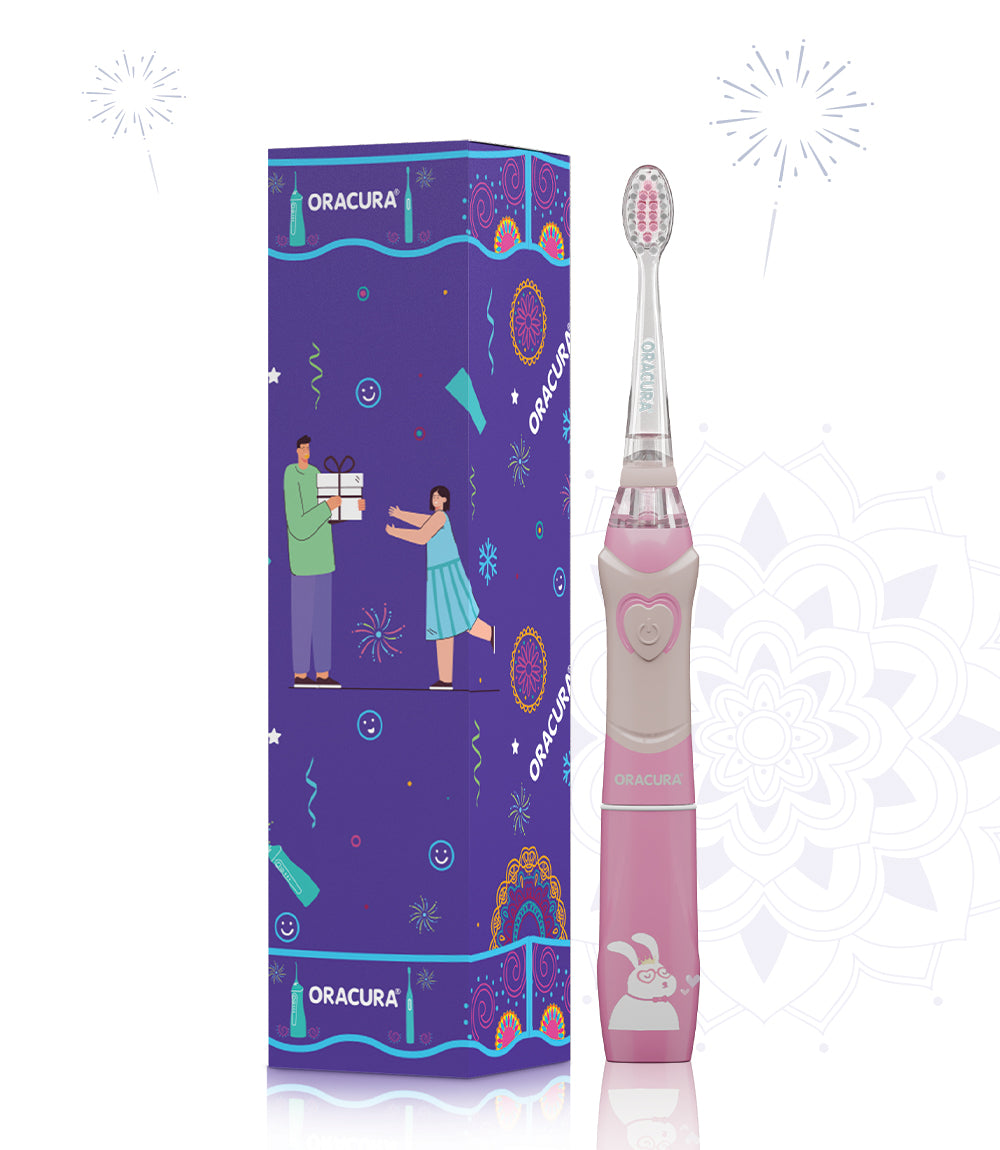 KSB100 Kids Sonic Battery Operated Electric Toothbrush