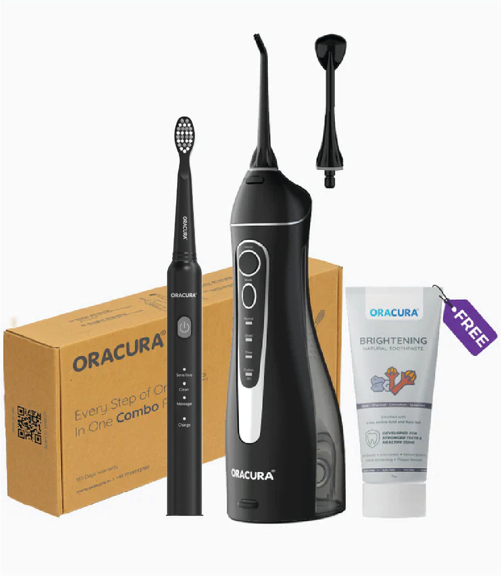 ORACURA® OC200 Daily Care Combo- OC200, SB200 (Free Hydroxyapatite Toothpaste)