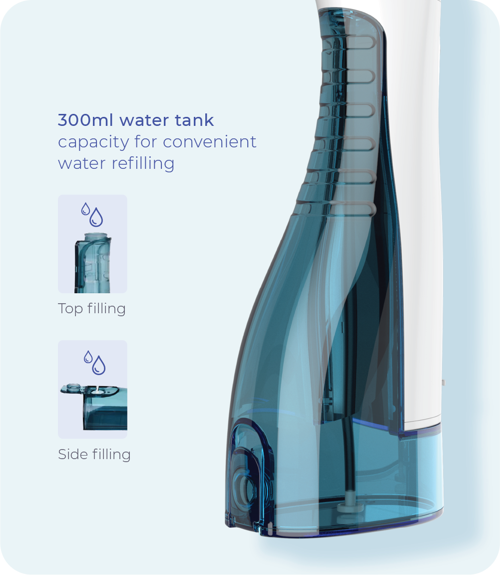 OC100 Smart Water Flosser® with 300ml water tank capacity SP