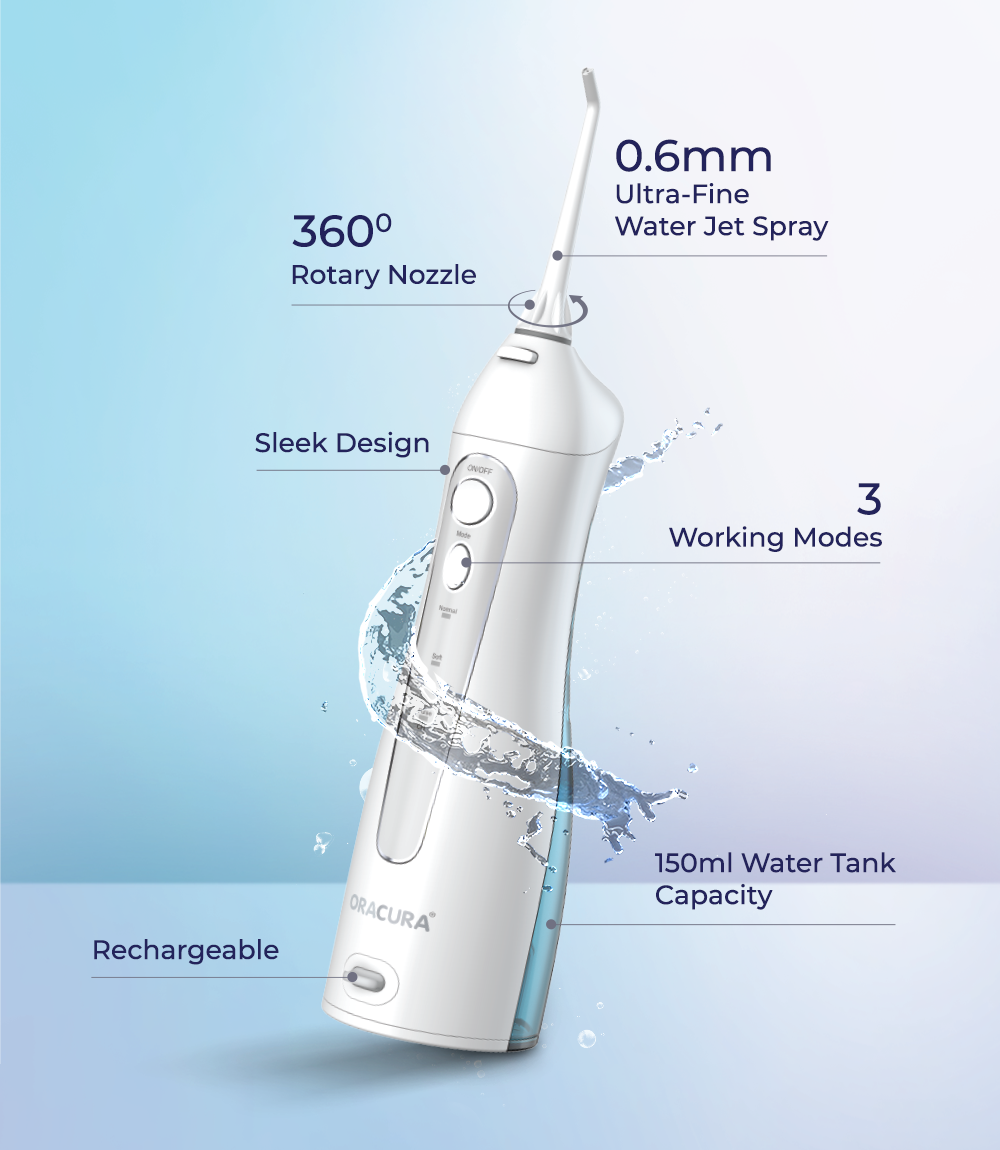 OC001 Smart Water Flosser® with Protective Case