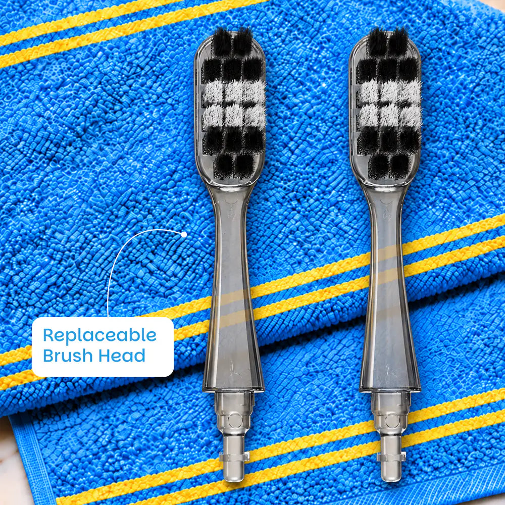 MB100 Replaceable Brushheads Manual Toothbrush – Grey – The replaceable brush head